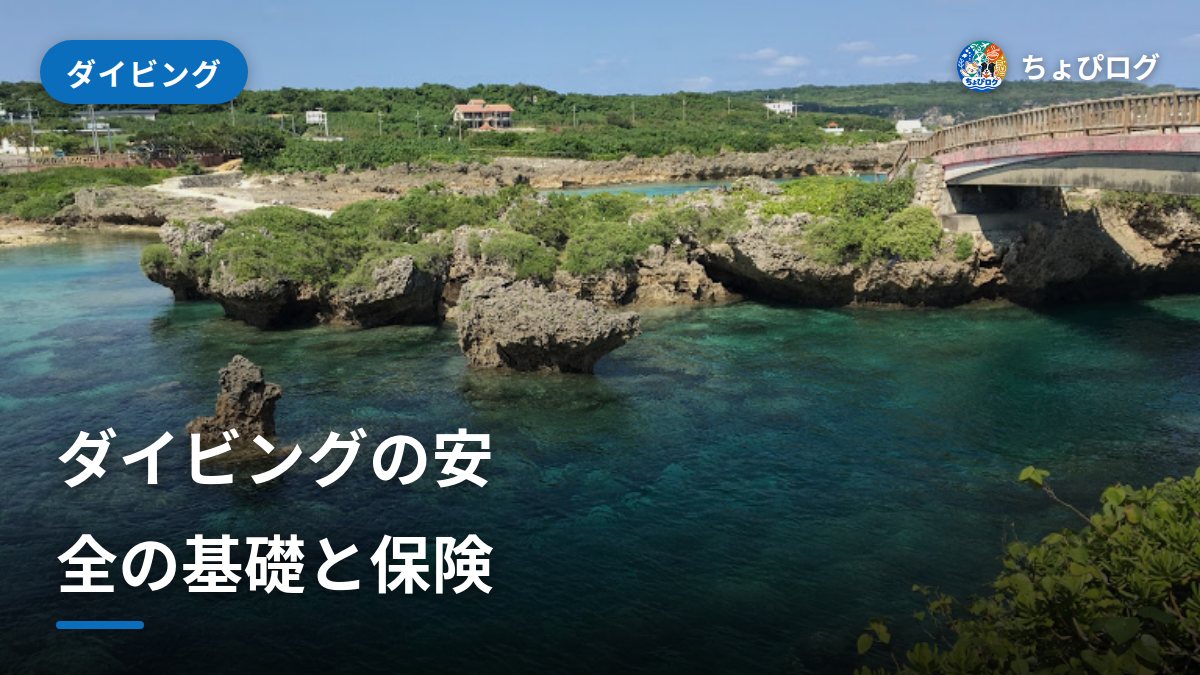 ダイビングの安全と保険｜事故を減らすためにできること