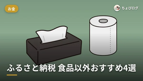 ふるさと納税、食品以外で何頼む？暮らしが軽くなるおすすめ返礼品4選のサムネイル