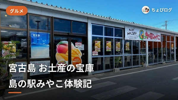 宮古島のお土産に迷ったら「島の駅みやこ」！マンゴーも特産品もここで揃うのサムネイル