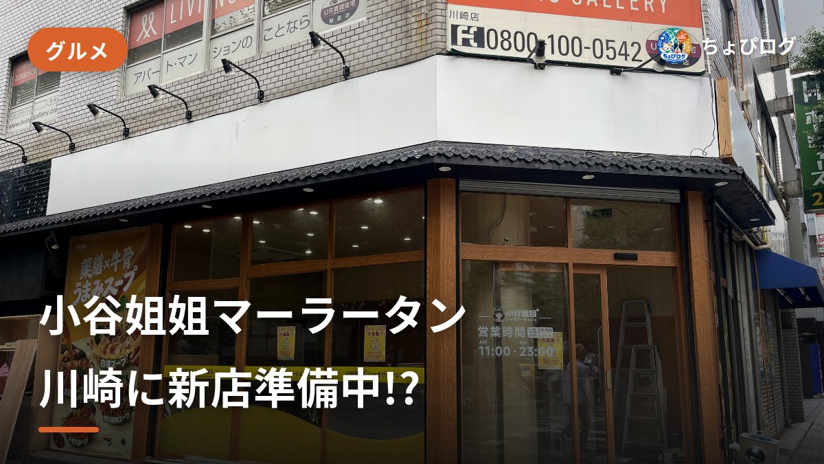 川崎駅前に新店!?世界1,000店超えの麻辣湯「小谷姐姐」を現地で発見｜本場系マーラータンを調べてみた