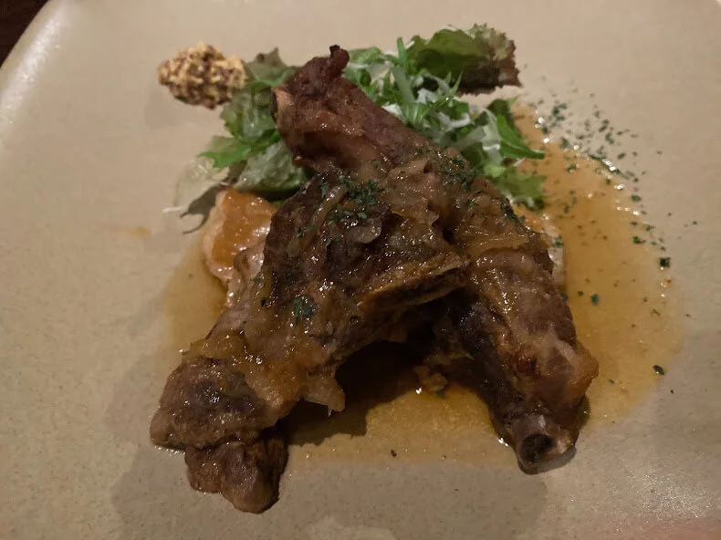 スペアリブのオーブン焼き