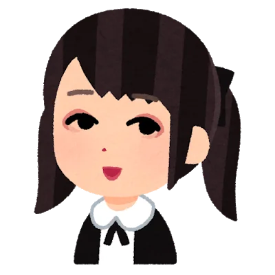 地雷メイクのイラスト